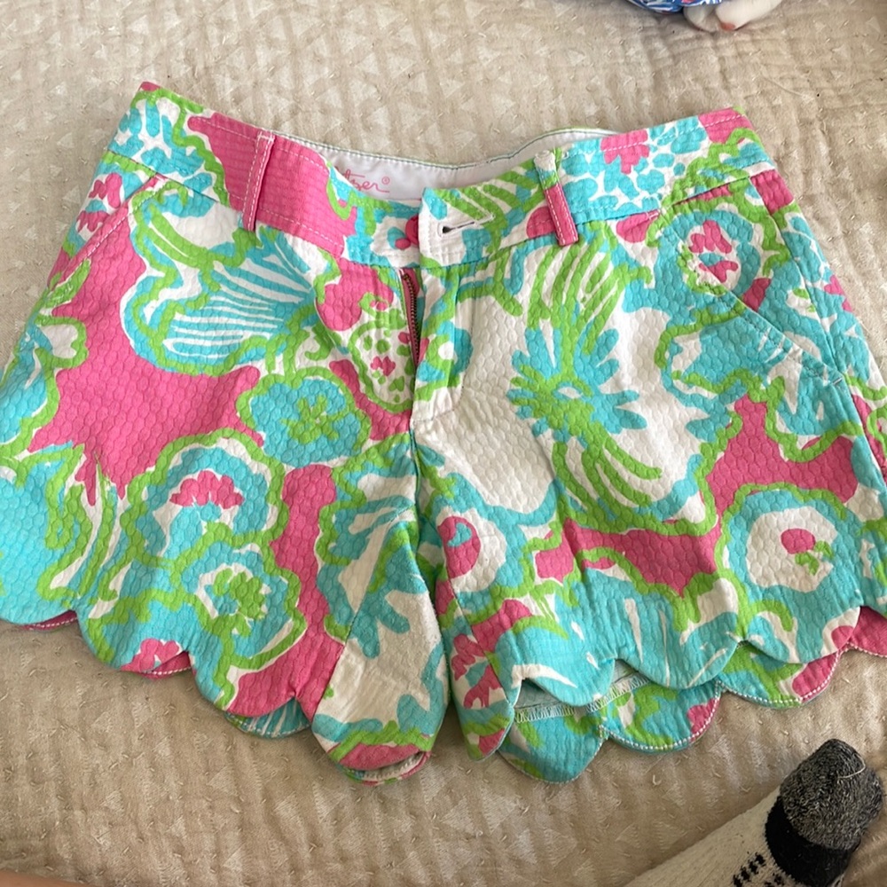 Size 0 buttercup shorts lily pulitzer